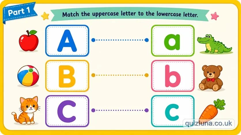 Alphabet - Upper and Lower Case Letters 1