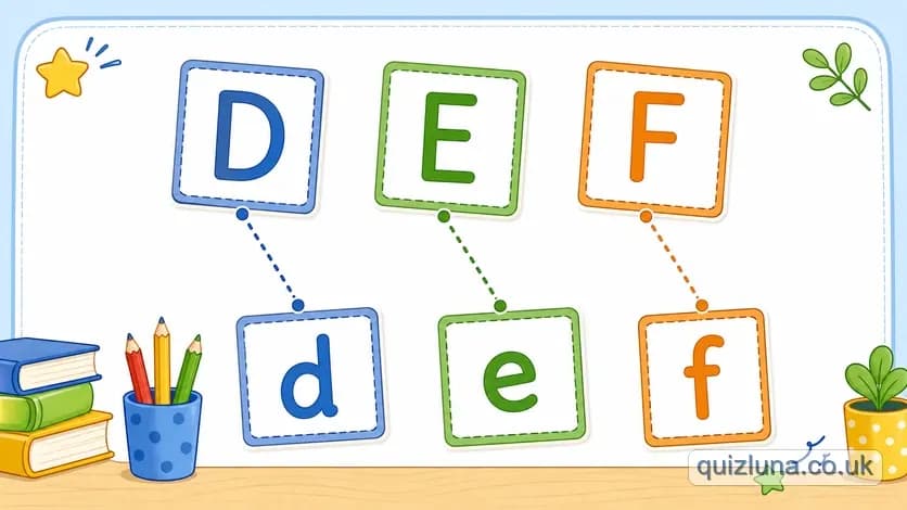 Alphabet - Upper and Lower Case Letters 2