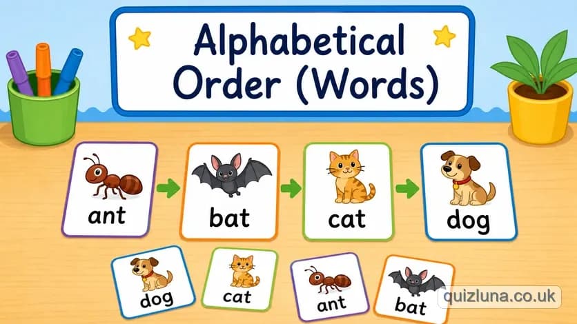 Alphabetical Order (Words)