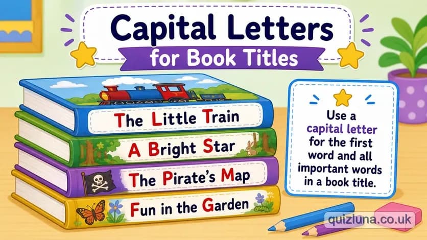 Capital Letters for Book Titles