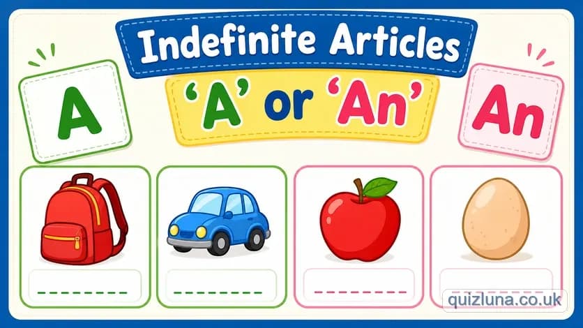 Indefinite Articles 'A' or 'An'