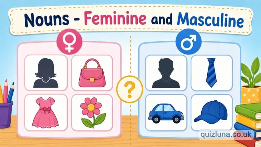 Nouns - Feminine and Masculine