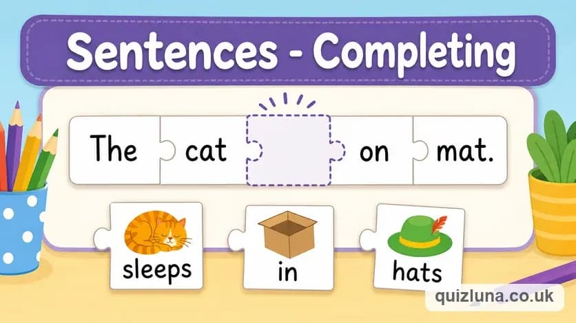 Sentences - Completing
