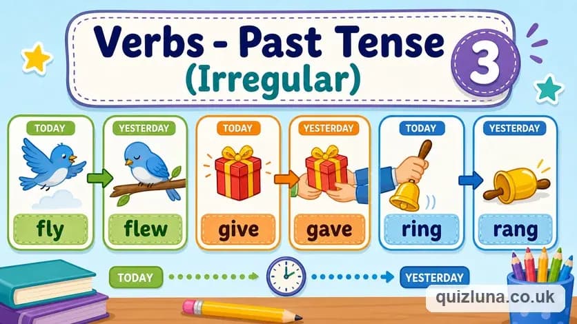 Verbs - Past Tense (Irregular) 3