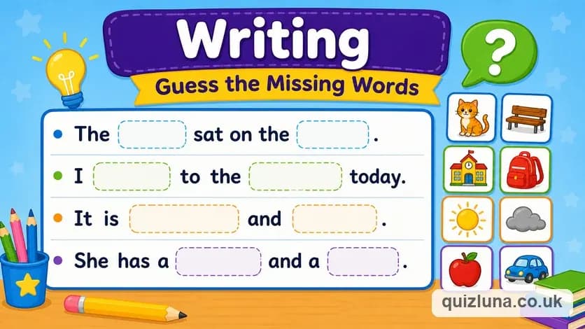 Writing - Guess the Missing Words