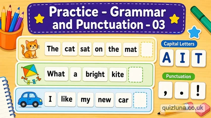 Practice - Grammar and Punctuation - 03