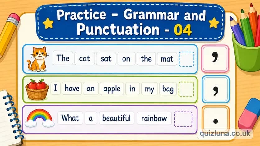 Practice - Grammar and Punctuation - 04
