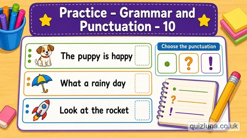 Practice - Grammar and Punctuation - 10